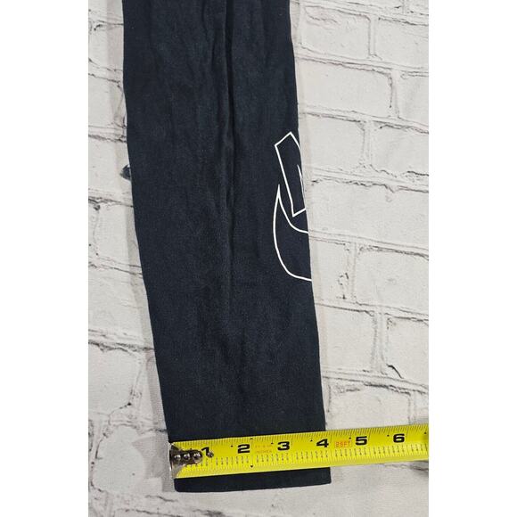 Nike Pro Leg-a-See Club Leggings Printed Black Cotton Spandex 886479 WOMENS SZ M - Picture 7 of 12